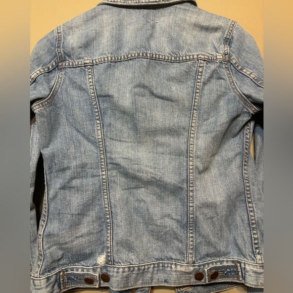 EZRA FITCH 100% Cotton Distressed Jean Jacket - Picture 8 of 12